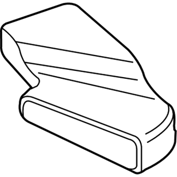 Audi A4 Air Duct - 078-129-617-D