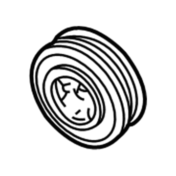 Audi Crankshaft Pulley - 077-105-251-K