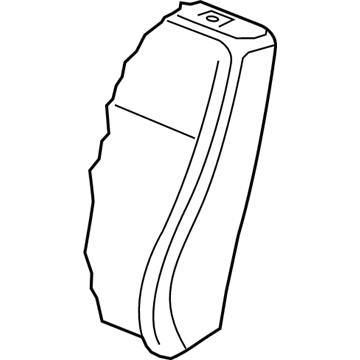 8K0-881-775-AA Audi Seat Back Pad Illustration 1 of 1
