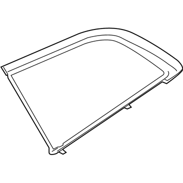 Audi 4L0-845-299-NVB Quarter Glass Audi 4L0-845-299-NVB Quarter Glass