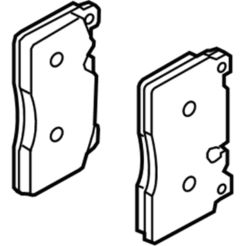 Audi SQ5 Brake Pads - 8R0-698-151-L