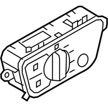Audi A4 allroad Headlight Switch - 4M0-941-531-AT-5PR