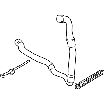 Audi RS5 Water Hose - 8K0-121-051-D