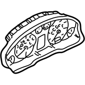 Audi Tachometer - 8D0-919-035-GX