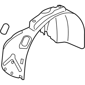 Audi RS4 Wheelhouse - 8H0-821-172-D