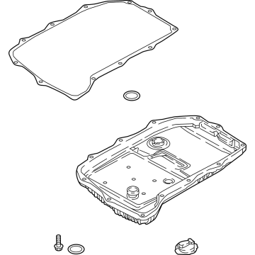 Audi S6 Transmission Pan - 0D5-398-009-B