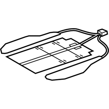 Audi Seat Heater - 8R0-963-555-G