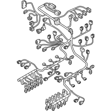 8K1-971-072-TA Audi Engine Harness Illustration 1 of 1