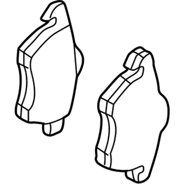 Audi Allroad Quattro Brake Pads - 4B0-698-151-AD
