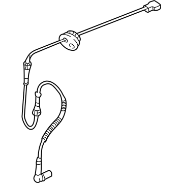 Audi Allroad Quattro ABS Sensor - 4Z7-927-803-A