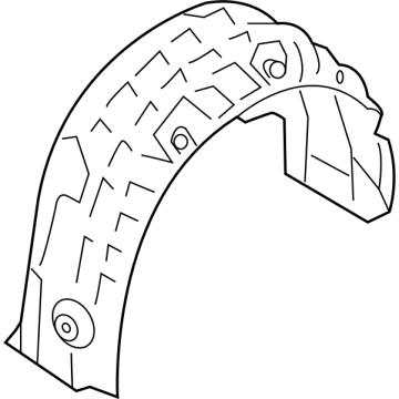Audi RS7 Sportback Wheelhouse - 4K8-810-172-G