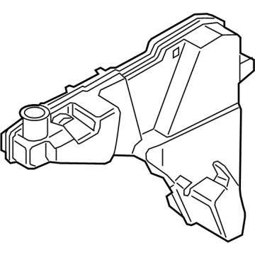 Audi Q5 Windshield Washer Fluid Reservoir - 80A-955-453-C