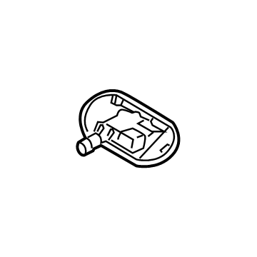 Audi Windshield Washer Nozzle - 80A-955-988-A