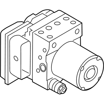 Audi ABS Pump And Motor Assembly - 420-614-517-G