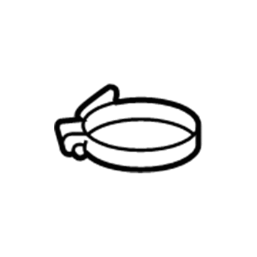 Audi N-907-859-01 Connector Pipe Clamp