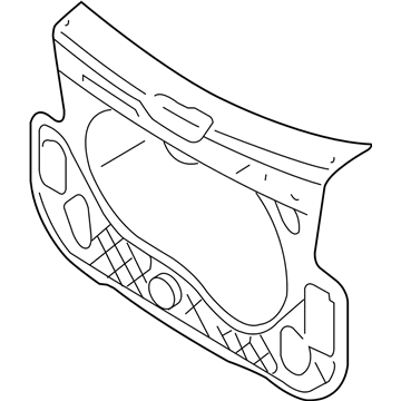 Audi A6 Radiator Support - 4F0-805-594-D