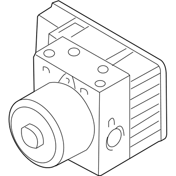 Audi TT Quattro ABS Pump And Motor Assembly - 8N0-614-517-N