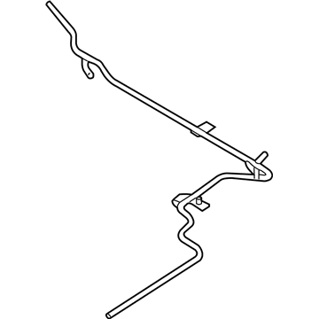 Audi Q3 Water Hose - 06J-121-075-D