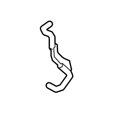 Audi Water Hose - 8W0-122-058-B