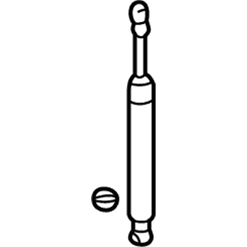 Audi Liftgate Lift Support - 8E9-827-552-K