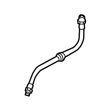 Audi Hydraulic Hose - 80A-611-775