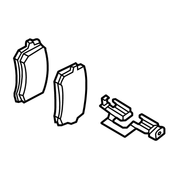 Audi Q5 PHEV Brake Pads - 8W0-698-451-S