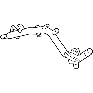 Audi Q5 Water Hose - 06E-121-045-BB