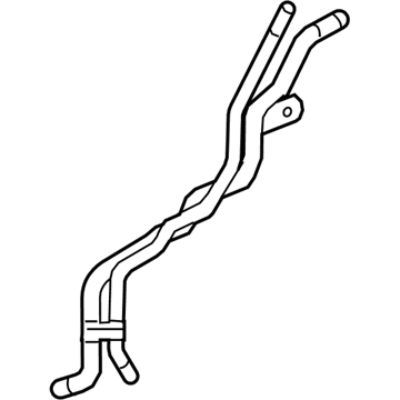 Audi 4H0-121-034-F Water Pipe