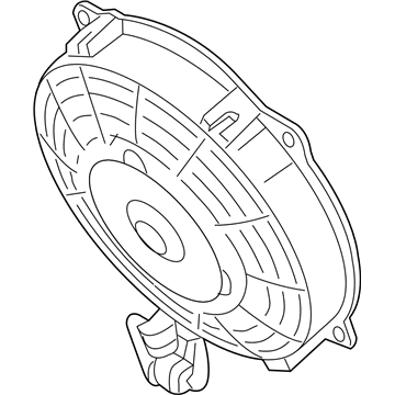Audi RS4 Radiator fan - 8E0-959-455-E