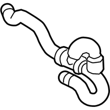 4H0-121-082-R Audi Outlet Hose Illustration 1 of 1