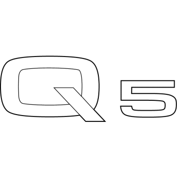 Audi Q5 Emblem - 8R0-853-741-A-T94