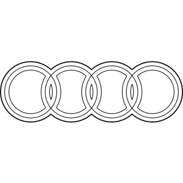 Audi SQ5 Sportback Emblem - 80F-853-742-2ZZ