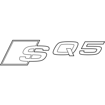 Audi SQ5 Emblem - 8R0-853-735-2ZZ