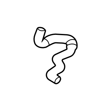 Audi 80A-145-922-R Hose Audi 80A-145-922-R Hose