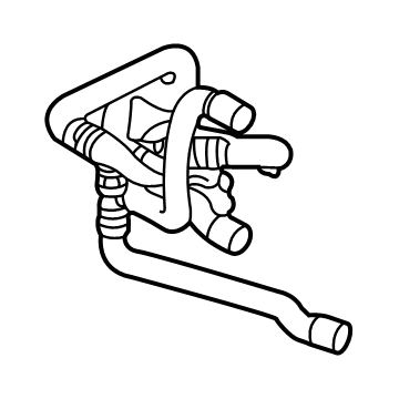 Audi 80A-145-920-AQ Hose & Tube Assembly Audi 80A-145-920-AQ Hose & Tube Assembly