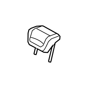 8W6-885-901-G-FIT Audi Headrest, Outer Illustration 1 of 1
