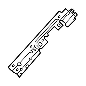 Audi 9J1-868-973 Holder 9J1-868-973 Audi Holder Illustration 1 of 1