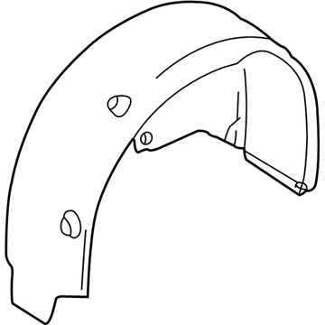 Audi TT Wheelhouse - 8N0-810-172-A