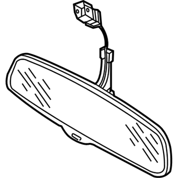 Audi A5 Car Mirror - 8T0-857-511-1FU