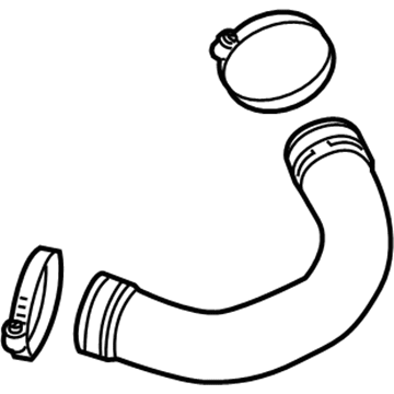 Audi A5 Coolant Reservoir Hose - 8K0-145-709-H