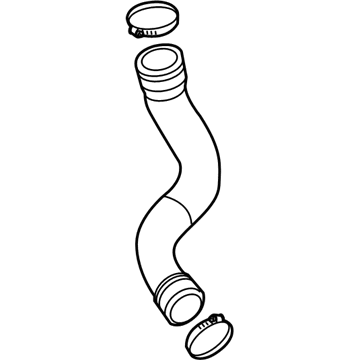 Audi A5 Coolant Reservoir Hose - 8K0-145-737-S