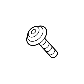 Audi N-106-610-02 Mount Bracket Bolt