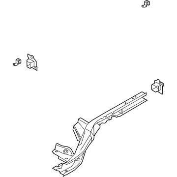 Audi A7 Sportback Frame Rail - 4K0-803-401-C