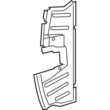 Audi 4G8-121-284-AK Air Baffle Audi 4G8-121-284-AK Air Baffle