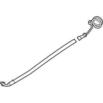 Audi 4E1-422-893-AM Power Steering Pressure Hose