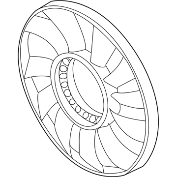 Audi Radiator fan - 4Z7-121-301