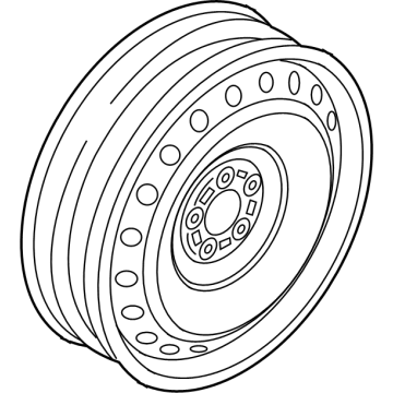 Audi Q3 Alloy Wheels - 5QF-601-027-P-03C