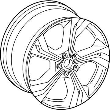 Audi Q3 Alloy Wheels - 83A-601-025-AC