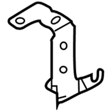 Audi 420-611-791-B Vacuum Tube Front Bracket 420-611-791-B Audi Vacuum Tube Front Bracket Illustration 1 of 1