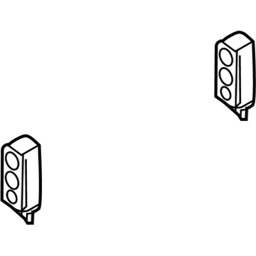 420-201-190 Audi Vacuum Tube Clip Illustration 1 of 1